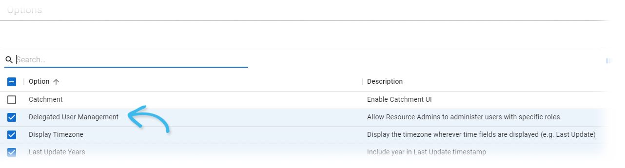 EMResource Delegated User Management